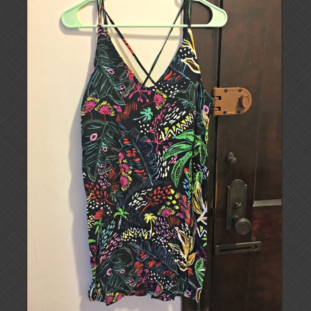 Topshop Floral Dress